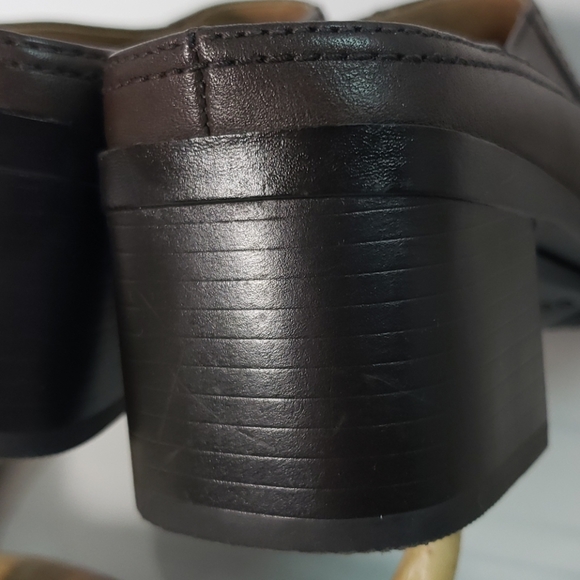 Dockers Square Toe Chunky Heel Mules Slides 6.5 - Picture 15 of 16